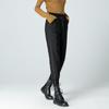 Pantalones de plumón para mujer para uso en exteriores, de moda, de cintura alta, forrados de polar, pantalones gruesos de algodón, holgados, casuales, finos, tipo harén, cálidos para invierno