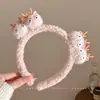 Diadema de Peluche Antideslizante Linda para Lavado de Cara 2026 Nuevo Estilo Diadema para Mujeres Aplicación de Mascarilla Goma para el Pelo Pinza para el Pelo Tocado