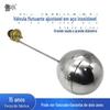 Válvula de flutuação ajustável de aço inoxidável de latão, válvula de grande fluxo de cobre, interruptor automático, controlador de nível de água, torre de água, tanque de água