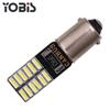 Youbis BA9S Cabeça Redonda Pino Único/4014 Três Chips 24SMD/LED Automotivo/Luz de Leitura/Luz de Placa