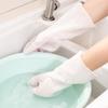 Luvas de lavagem de louça duráveis Luvas de borracha impermeáveis domésticas masculinas e femininas Lavar roupas Lavar pratos Luvas de limpeza de cozinha