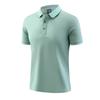 Equipo Negocios Camisa Polo de Solapa para Hombre y Mujer Estampado Bordado Logo Herramientas Top Manga Corta Ropa de Trabajo Camiseta de Algodón para Hombre