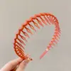 Faixa de cabelo esportiva simples, tiara unissex, fixador de cabelo invisível, acessório de cabeça especial antiderrapante para lavar o rosto