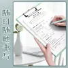 Pasta de arquivo A4 transfronteiriça, pasta de documentos, pasta de escrita, pasta de cardápio de restaurante, pasta com prancheta para provas de estudante