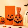 Sacos de doces de Halloween transfronteiriços, sacos de juta com cordão, sacos em formato de abóbora, sacos de doces de Halloween
