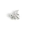 Cuentas Espaciadoras en Forma de Calabaza para Accesorios de Pulseras Plata Pura S999 Pulsera Trenzada Hecha a Mano DIY Cuentas Sueltas Materiales para Joyería de Plata