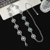 Corrente de Cintura de Metal Prateado com Acabamento de Luxo, Corrente Borboleta Boho Vintage, Cinto Y2K para Mulheres, Combinada com Acessórios para Saia
