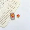 Nova Guirlanda Colorida Transfronteiriça Acessórios de Unhas DIY Flores de Gelo Transparentes Capa de Celular Brincos Acessórios de Cabelo