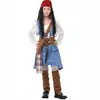 S-XXL Halloween Medieval Pirata del Caribe cosplay capitán pirata disfraz de fiesta