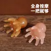 Masajeador Meridianos Pulpo Acupunto Cuero Cabelludo Terapia Craneal Peine de Salud Pulpo Descompresión Pellizco Peine Masajeador