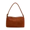 Bolso de Gamuza para Mujer, Gran Capacidad, Bolso de Hombro de Alta Gama para Viajes Diarios, Bolso Retro de Nicho Tipo Almohada, Paquete Pequeño Transfronterizo