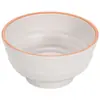 A5 Melamina Anillo Flor Japonesa Olla Caliente Vajilla Plástico Melamina Restaurante Bol de Arroz Cuenco de Sopa Bol de Arroz Hotel Comercial Bol Pequeño