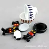 Materiais: Capa de Celular, Utensílios de Mesa, Brinquedos de Comida Mini em Resina para DIY, Colheres Feitas à Mão, Garfos, Acessórios para Sopa, Cola de Creme