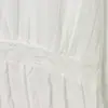 Primavera de 2026 Novo Estilo Europeu e Americano Moda Elegante Bordado Camada Decorativa Tule Camisa Top Feminino 0881016