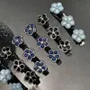 Novo Prendedor de Cabelo Trançado de Flor de Camada Dupla, Prendedor para Finalizar Cabelos Curtos, Prendedor de Borda do Cabelo, Acessórios de Cabelo, Prendedor para Franja na Parte de Trás da Cabeça