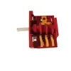 Placa Calefactora Calentador Eléctrico de Cubo de Agua Accesorios Interruptor de Control de Temperatura Tubo de Calentamiento Antiseco Interruptor de Cubo de Cocción de Tres Velocidades Venta al por Mayor