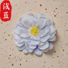 Cabeças de Flores de Crisântemo e Margarida Artificiais Direto do Fabricante para Decoração de Casamento e Cenas ao Ar Livre, Parede de Flores e Arranjo de Arco