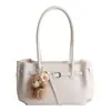 Bolso Tote Casual de Cuero Suave para Viajes Diarios para Mujer 2026 Primavera Nuevo Elegante Versátil Lujo Ligero Bolso de Hombro/Axila