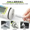 Probador de Calidad del Agua Recargable Siete en Uno Medidor de pH Conductividad TDS/EC Salinidad Agua Rica en Hidrógeno H2 Pluma Detector de Hidrógeno