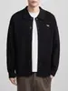 2026 Suéter Cardigan Abrigo Otoño/Invierno para Hombre Solapa Nueva Casual Solapa Americana Tejido Holgado Moderno