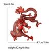 Nova Broche Dragão Chinês Esmaltado em Liga Guofeng Poderoso Dominador Pin de Broche para Casaco Terno Masculino e Feminino