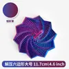 Brinquedo Torre de Cenoura com Alça Impressa em 3D para Alívio de Estresse, Gadget Giratório na Ponta dos Dedos para Alívio de Estresse, Disponível em Várias Cores, Forma Geométrica Criativa