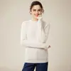 Suéter de Cachemir 100% Puro Engrosado Nuevo Otoño e Invierno para Mujer, Suéter de Punto Holgado de Talla Grande