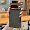 Capa de Celular para Google Pixel 10A Gold Armor Dual-Line Leica com Capa Protetora de Lente Metálica Laranja