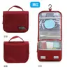 Bolsa de tocador impermeable ligera y portátil nueva con gancho, bolsa de almacenamiento de viaje estilo coreano, bolsa catiónica para tocador y maquillaje