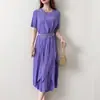 Descanso para el té Vestido francés Verano Mujer Sentido de alta gama Falda adelgazante para un poco de grasa Shenzhen Nanyou Ropa de alta gama para mujer Comercio exterior