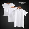 Atividade de jardim de infância impressão de transferência de calor T-shirt logotipo em branco mão-pintado T-shirt infantil camisa cultural camisa de publicidade personalizado atacado