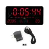 Reloj Electrónico de Pared con Pantalla Grande, Calendario Perpetuo para el Hogar, Reloj Sencillo, Reloj Digital Led Inteligente con Pantalla de Temperatura