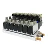 Válvula Solenoide Tipo Airtac 4V210-08 Válvula de Control Solenoide Neumático Base de Cilindro Combinada Válvula Multiposición