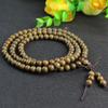 Pulsera de sándalo verde sudamericano al por mayor de fábrica 108 cuentas Sándalo sagrado hombres y mujeres joyería de madera de sándalo rosario