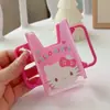 Tampa protetora anti-queimadura para leite, copo com alça para bebida de leite para bebê em caixa, suporte de copo anti-vazamento, porta-copo ajustável