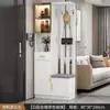 Armário de Entrada Moderno Simples Armário de Sapatos para Hall de Entrada Integrado para Apartamento Pequeno Uso Doméstico Tela de Entrada Armário Divisória de Hall de Luxo Leve