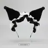 Accesorios para el Cabello de Orejas de Felpa Simulada Tocado Lolita Accesorios para Cosplay Comic Show Diadema Linda de Kuromimi