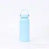 Bolso Bandolera Simple Transfronterizo Taza de Montañismo Olla Espacial Termo de Acero Inoxidable 304 Bolso Bandolera Base de Silicona Tetera Deportiva para Agua
