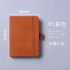 Caderno A5 com Elástico para Revenda, Caderno de Registro para Reuniões de Trabalho, Cor Sólida Simples, Caderno de Escritório de Alta Estética com Texto Impresso