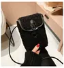 Mini Bolso de Peluche Otoño e Invierno para Mujer 2024 Nuevo Bolso para Teléfono Móvil de Piel de Cordero Versátil Ligero Bolso Cruzado Ins