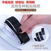 Mopa con Ganchos Adhesivos de Velcro y Tiras Adhesivas, Gancho Adhesivo para Mopa Plana, Adhesivo para Tela de Muebles y Sofás