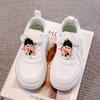 Sapatos Infantis Nezha 2025 Populares Sapatos Brancos Infantis Cobertos de Couro Ultra Leves e Super Macios Sapatos para Meninas Tênis para Meninos Verão Respiráveis