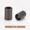 Campana Metálica Colgante Cilíndrica Tubo Recto Hebilla de Extremo de Cuerda Aleación Electrogalvanizada Hebilla de Cola de Cuerda de Pantalón Accesorios de Ropa Jinda