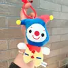 Chaveiro de palhaço de pelúcia criativo boneca de pelúcia fofa ornamentos chaveiro de carro pingente de bolsa presente atacado