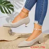 Zapatos planos transfronterizos europeos y americanos, nuevos zapatos de verano elegantes con diseño calado 2026, zapatos de mujer estilosos, transpirables, al por mayor, tallas grandes