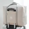 Etiqueta redonda engrosada bolsa de avión maleta de viaje bolsa de carrito para equipaje bolsa de almacenamiento plegable organizador de equipaje para estudiantes bolsa de maternidad