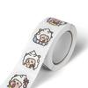 Pegatinas enrollables Little Beaver Ruby Loopy, pequeño libro rojo, pegatinas decorativas de sellado con cuenta de mano de pasta de alto aspecto del mismo estilo