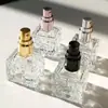 Botella de Fragancia para Coche Transparente Tipo Cubo de Agua con Correa para Colgar, Botella de Perfume para Coche, Botella de Aceite Esencial para Aromaterapia, Botella de Perfume