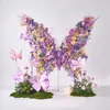 Borboleta de Ferro Gigante Decoração de Casamento na Estrada Vitrine de Shopping Meichen Celebridade da Internet Conjunto para Tirar Fotos Props para Fotografia de Casamento