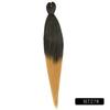Pelucas de Fibra Sintética de Baja Temperatura de Colores Vivos Trenzas Grandes al por Mayor para Mujeres Trenzas Esponjosas Africanas Extensiones de Cabello Ez Cola de Caballo